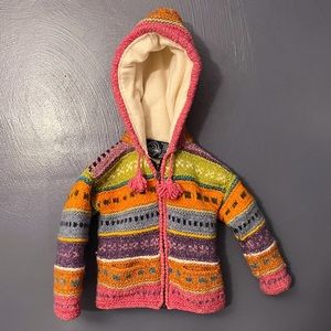 Hand Knit Wool Jacket